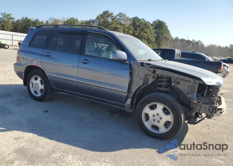 2006 Toyota Highlander Limited from USA, damaged, VIN JTEDP21A060104704